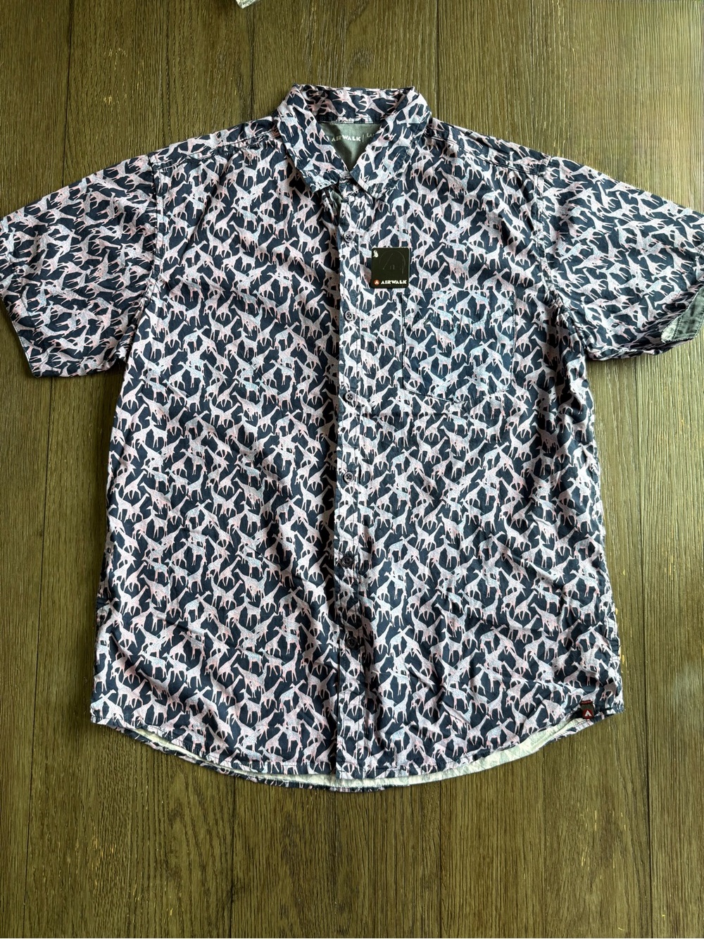 Airwalk Short-Sleeve Button-Down